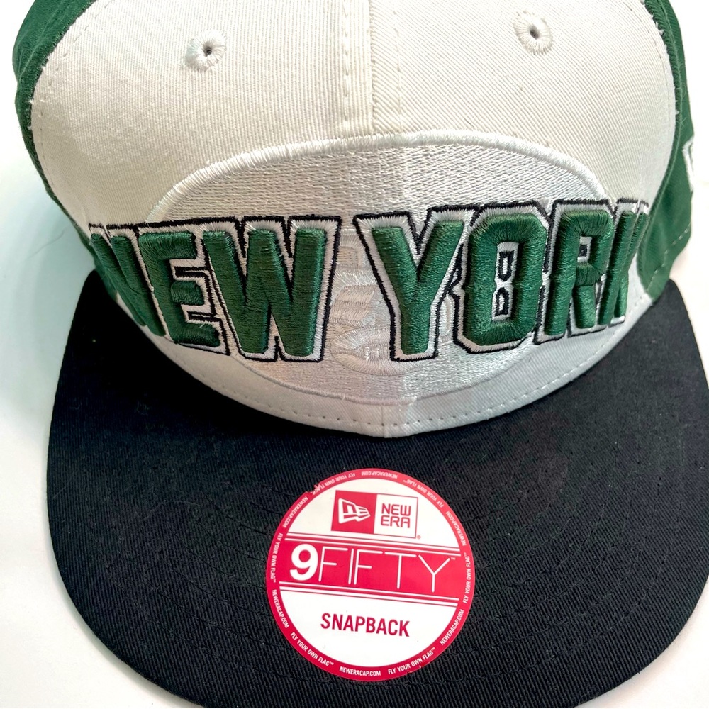 New York Jets Hat Adult Snapback Green New Era 9Fifty Men Cap NFL Football